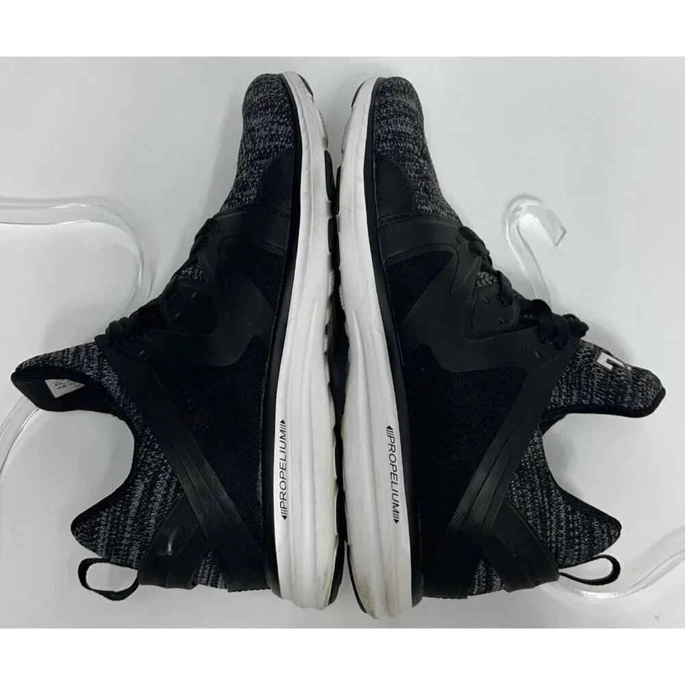 APL Athletic Propulsion Labs Ascend Shoes Sneakers Womens Size 8 Black Grey